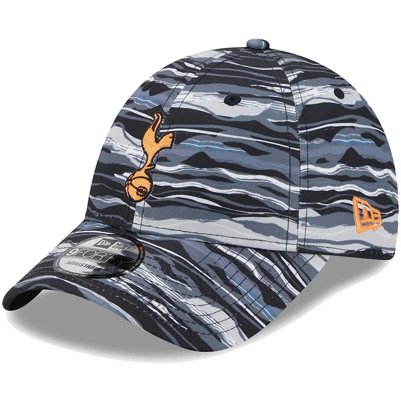 New Era Tottenham Hotspur Wave All Over Print 9FORTY Adjustable Hat
