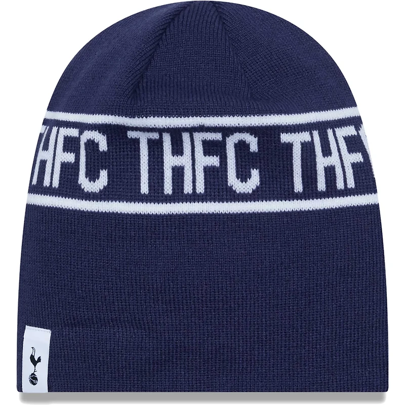 New Era Tottenham Hotspur Wordmark Skull Knit Hat