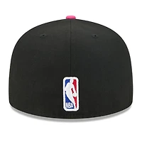 New Era Turquoise Miami Heat 2025 26 City Edition 59FIFTY Fitted Hat