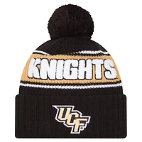 New Era UCF Knights Bold Cuffed Knit Hat with Pom