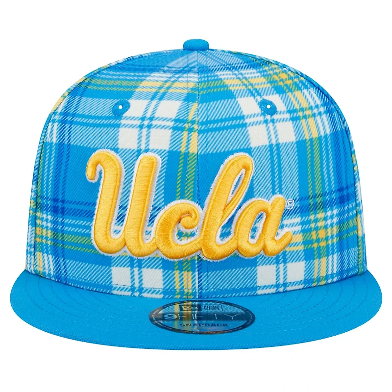 New Era UCLA Bruins Plaid 9FIFTY Snapback Hat