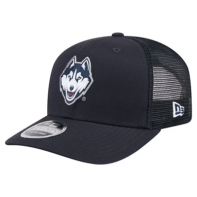 New Era UConn Huskies Primary 9SEVENTY Trucker Stretch-Snap Hat