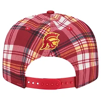 New Era USC Trojans Plaid 9FIFTY Snapback Hat