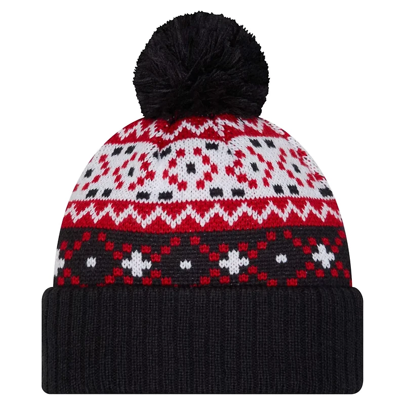 New Era USMNT Nostalgia Cuffed Knit Hat with Pom