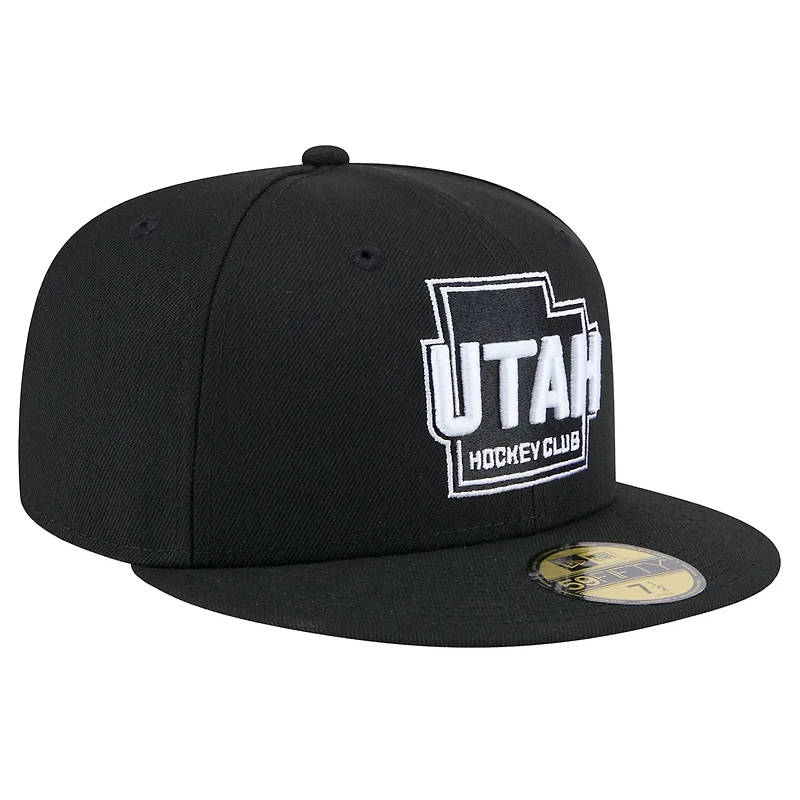 New Era Utah Hockey Club State Shape 1st Season 59FIFTY Fitted Hat