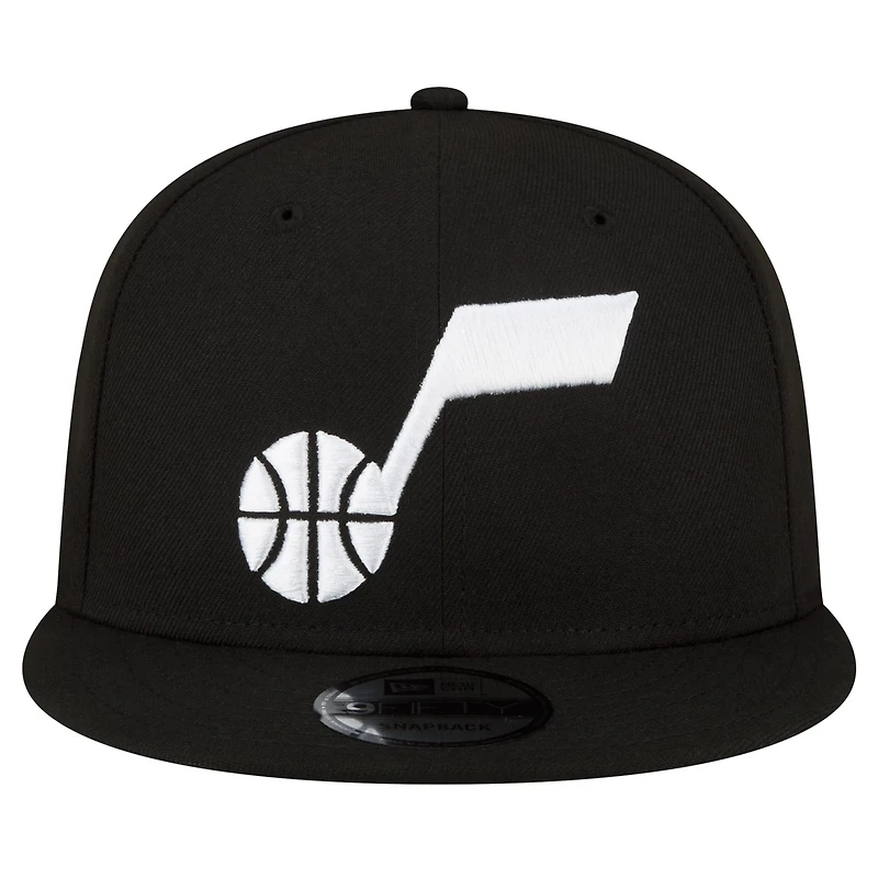 New Era Utah Jazz  White 9FIFTY Snapback Hat
