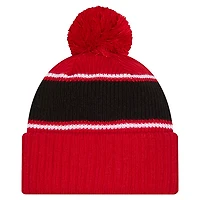 New Era Utah Utes Bold Cuffed Knit Hat with Pom