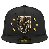 New Era Vegas Golden Knights Military Appreciation Digital Camo Stars 59FIFTY Fitted Hat