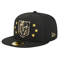 New Era Vegas Golden Knights Military Appreciation Digital Camo Stars 59FIFTY Fitted Hat