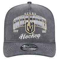 New Era Vegas Golden Knights Throwback Washed A-Frame Pre-Curved 9FIFTY Snapback Hat