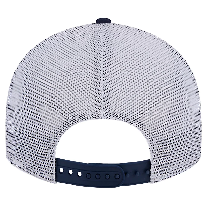 New Era Virginia Cavaliers Throwback Circle Patch 9FIFTY Trucker Snapback Hat