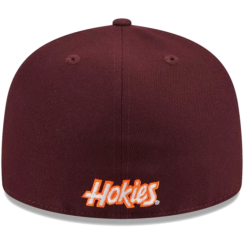 New Era Virginia Tech Hokies 59FIFTY Fitted Hat