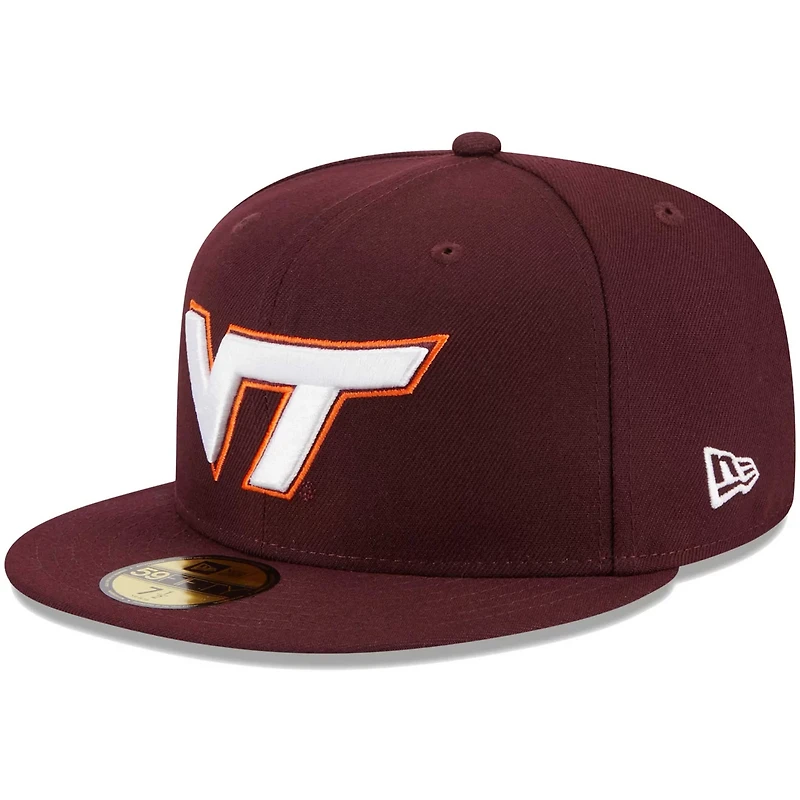 New Era Virginia Tech Hokies 59FIFTY Fitted Hat