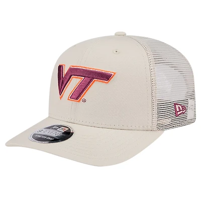 New Era Virginia Tech Hokies Canvas 9SEVENTY Stretch-Snap Adjustable Hat