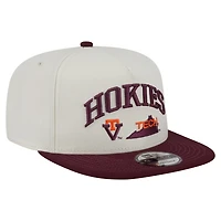 New Era Virginia Tech Hokies Collegiate 9FIFTY A-Frame Snapback Hat