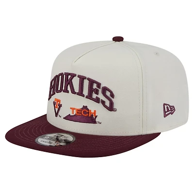 New Era Virginia Tech Hokies Collegiate 9FIFTY A-Frame Snapback Hat
