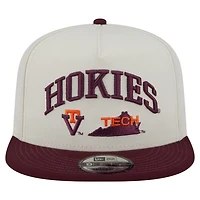New Era Virginia Tech Hokies Collegiate 9FIFTY A-Frame Snapback Hat