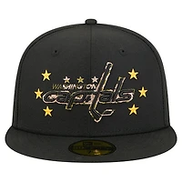 New Era Washington Capitals Military Appreciation Digital Camo Stars 59FIFTY Fitted Hat
