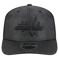 New Era Washington Capitals Quilted Nylon 9SEVENTY Adjustable Trucker Hat
