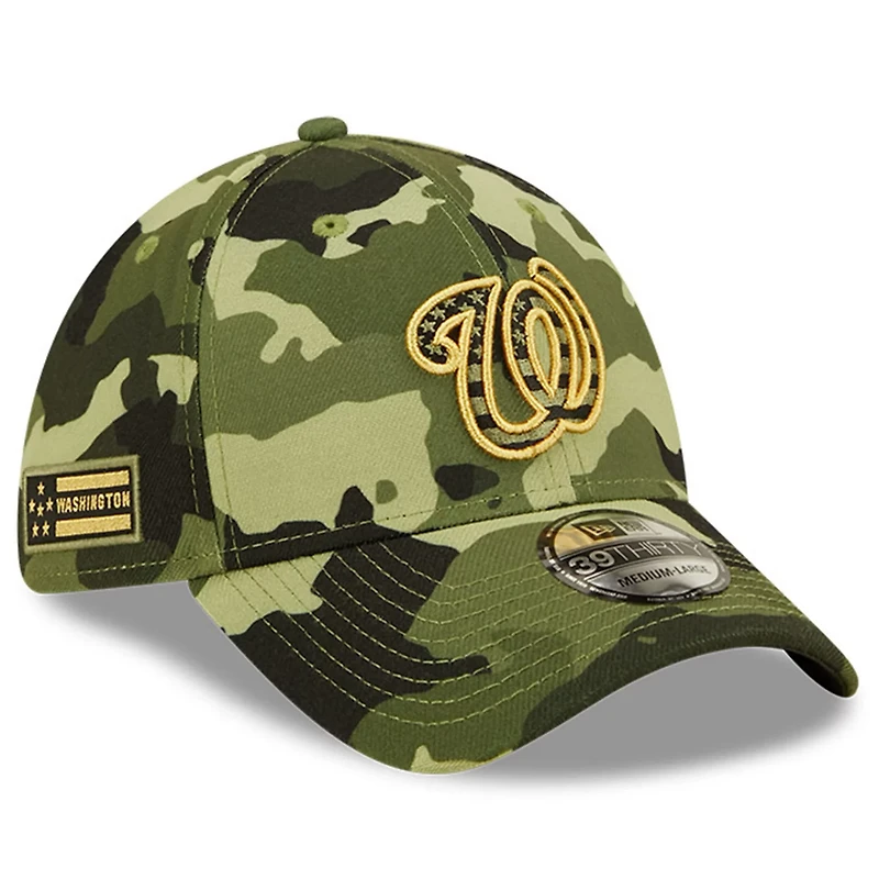 New Era Washington Nationals 2022 Armed Forces Day 39THIRTY Flex Hat