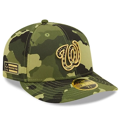 New Era Washington Nationals 2022 Armed Forces Day On-Field Low Profile 59FIFTY