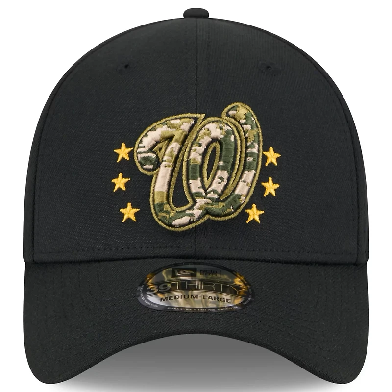 New Era Washington Nationals 2024 Armed Forces Day 39THIRTY Flex Hat