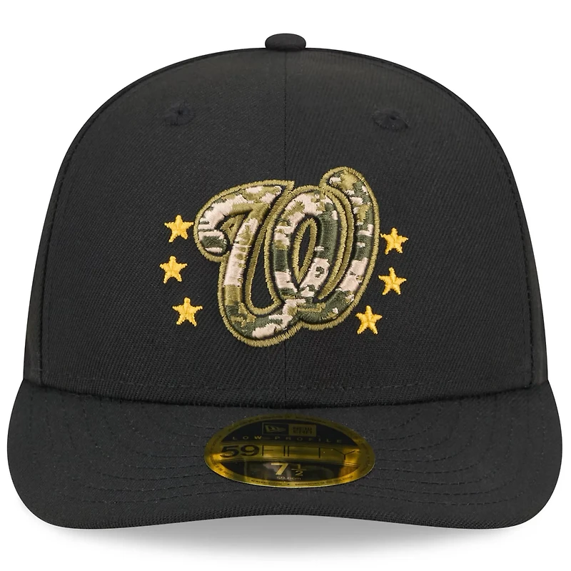 New Era Washington Nationals 2024 Armed Forces Day Low Profile 59FIFTY Fitted Hat