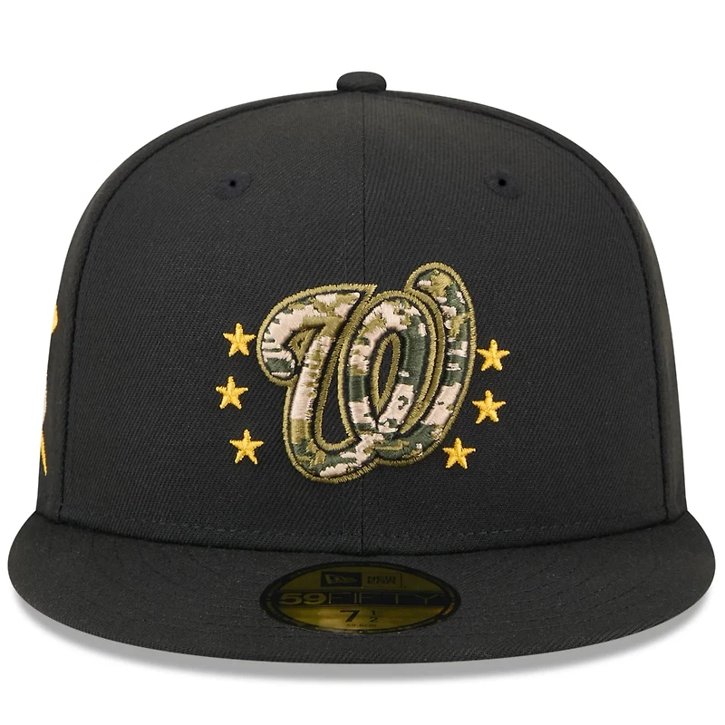New Era Washington Nationals 2024 Armed Forces Day On-Field 59FIFTY Fitted Hat