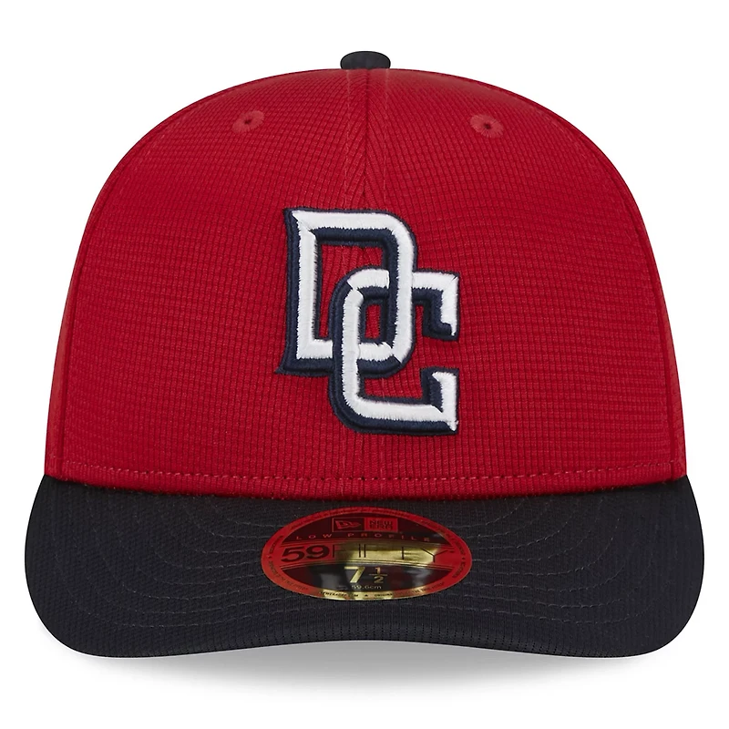 New Era Washington Nationals 2024 Batting Practice Low Profile 59FIFTY Fitted Hat