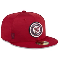 New Era Washington Nationals 2024 Clubhouse 59FIFTY Fitted Hat