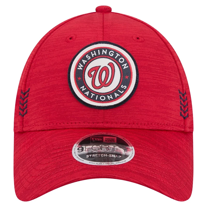 New Era Washington Nationals 2024 Clubhouse 9FORTY Adjustable Hat