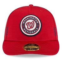 New Era Washington Nationals 2024 Clubhouse Low Profile 59FIFTY Fitted Hat