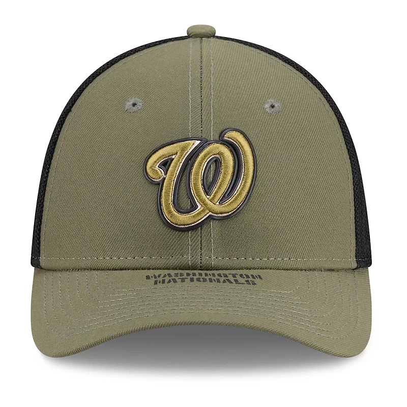 New Era Washington Nationals 2026 Armed Forces Day 39THIRTY M-Crown Trucker Flex Hat