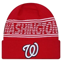 New Era Washington Nationals Authentic Collection Cuffed Knit Hat