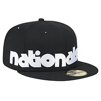 New Era Washington Nationals Checkered Undervisor 59FIFTY Fitted Hat