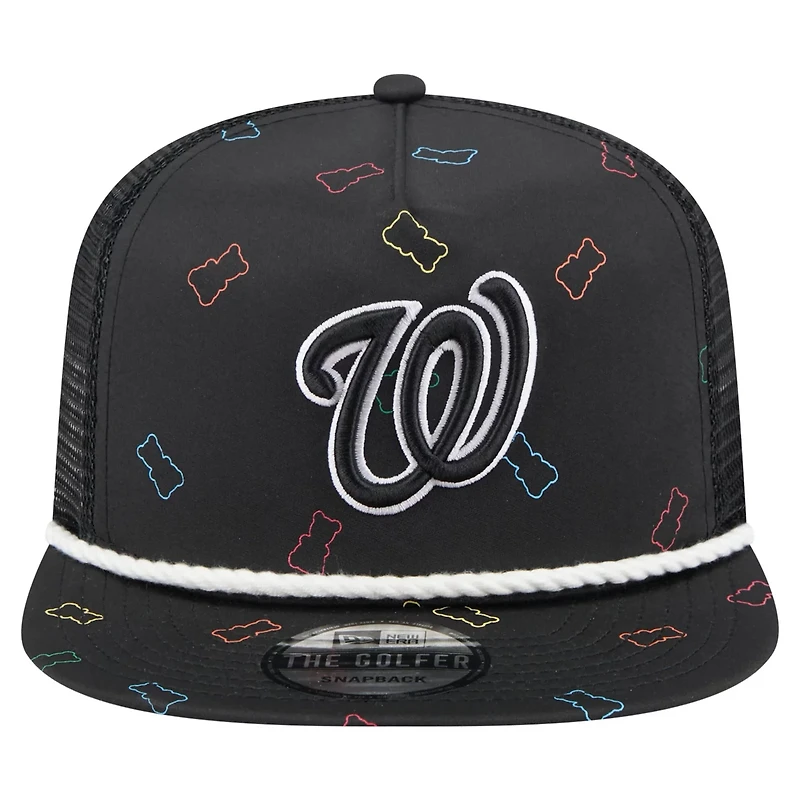 New Era Washington Nationals Gummy Golfer Trucker Adjustable Hat