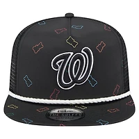 New Era Washington Nationals Gummy Golfer Trucker Adjustable Hat