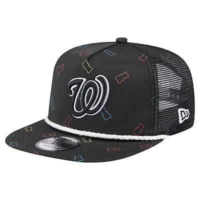 New Era Washington Nationals Gummy Golfer Trucker Adjustable Hat
