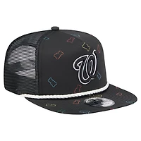 New Era Washington Nationals Gummy Golfer Trucker Adjustable Hat