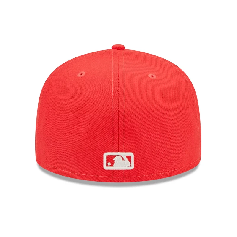 New Era Washington Nationals Lava Highlighter Logo 59FIFTY Fitted Hat