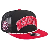 New Era Washington Nationals Throwback Meshback Golfer Hat
