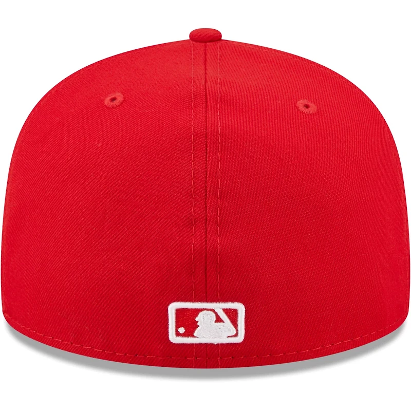 New Era Washington Nationals White Logo 59FIFTY Fitted Hat