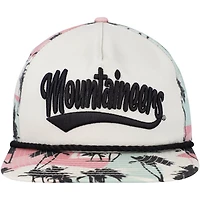 New Era West Virginia Mountaineers High Tide Golfer Snapback Hat