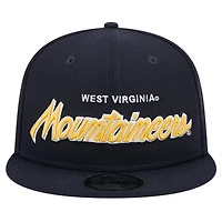 New Era West Virginia Mountaineers Team Script 9FIFTY Snapback Hat