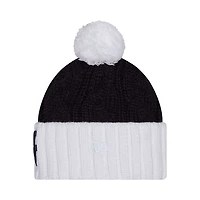 New Era West Virginia Mountaineers Tonal Cuffed Knit Hat with Double Poms