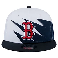 New Era White Boston Red Sox Jagged 9FIFTY Snapback Hat