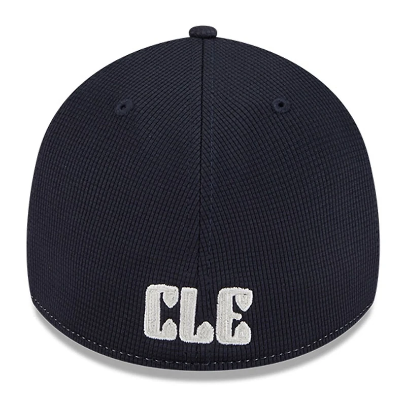 New Era White Cleveland Guardians City Connect Batting Practice 39THIRTY Flex Hat