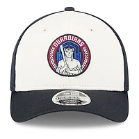 New Era White Cleveland Guardians City Connect Batting Practice 9FORTY M-Crown Adjustable Hat
