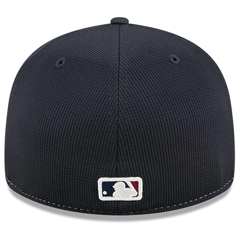 New Era White Cleveland Guardians City Connect Batting Practice Low Profile 59FIFTY Fitted Hat
