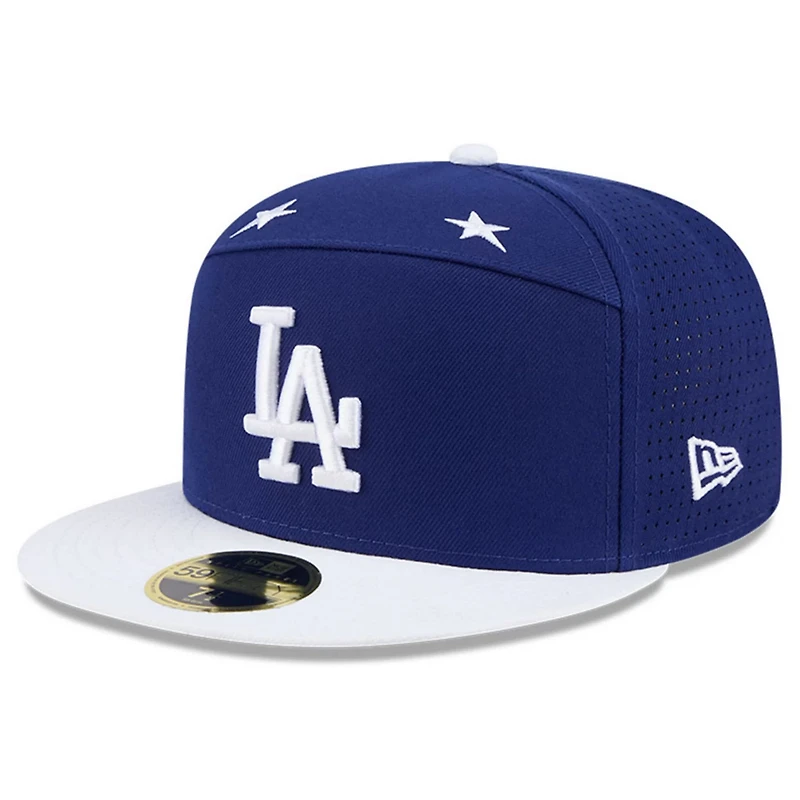 New Era White Los Angeles Dodgers 2025 MLB All-Star Game Side Patch 59FIFTY Fitted Hat